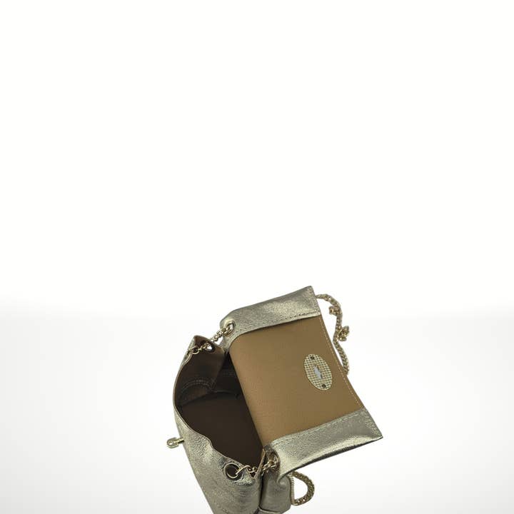 ITALIAN'S LEATHER - Wholesale Clutch Bag - Women's - Daiana Suede Leather Bag 22071341