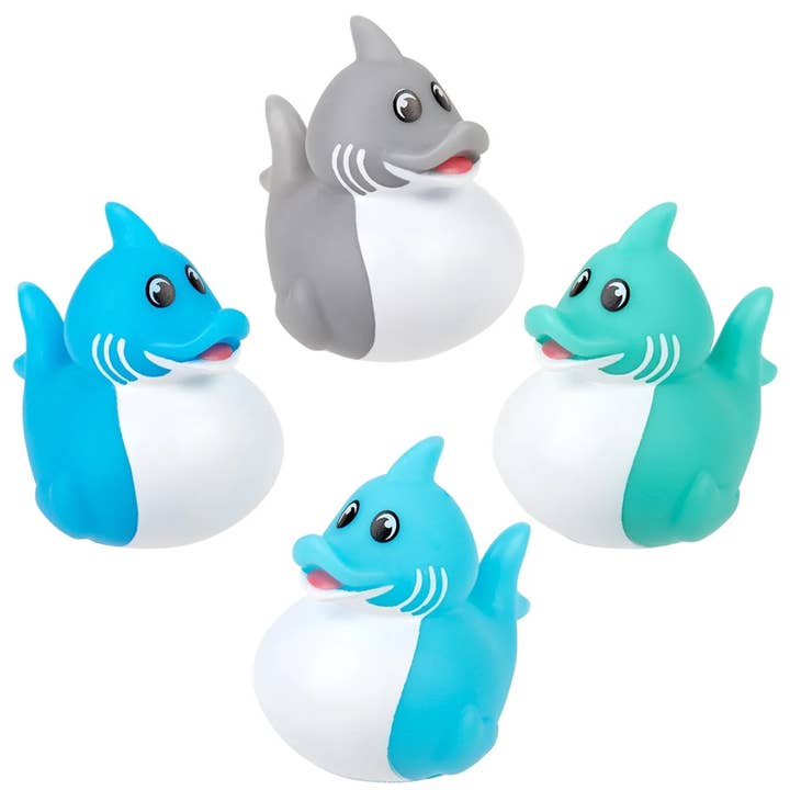 Soft Rubber Shark Duckies For Kids - Assorted for wholesale by Pagdee Kids Juniors