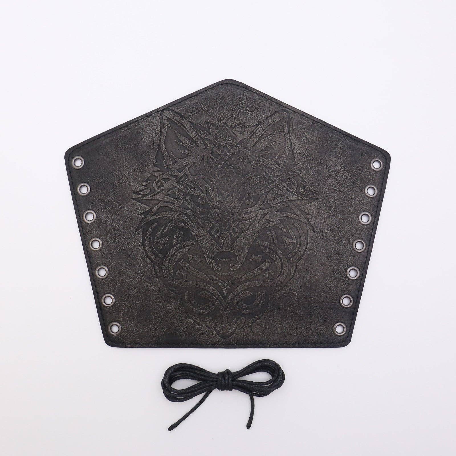 SALINA TRADING INC - Wholesale Costume – Women's - Medieval Leather Wrist Cuffs Retro Punk Arm Guards Festival Costume Accessories51