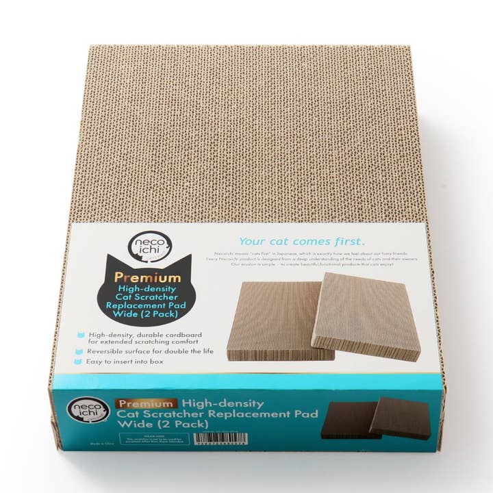 Premium Cat Scratcher udskiftningspude med høj densitet, bred 2P for engroshandel hos MOON-X USA, INC.