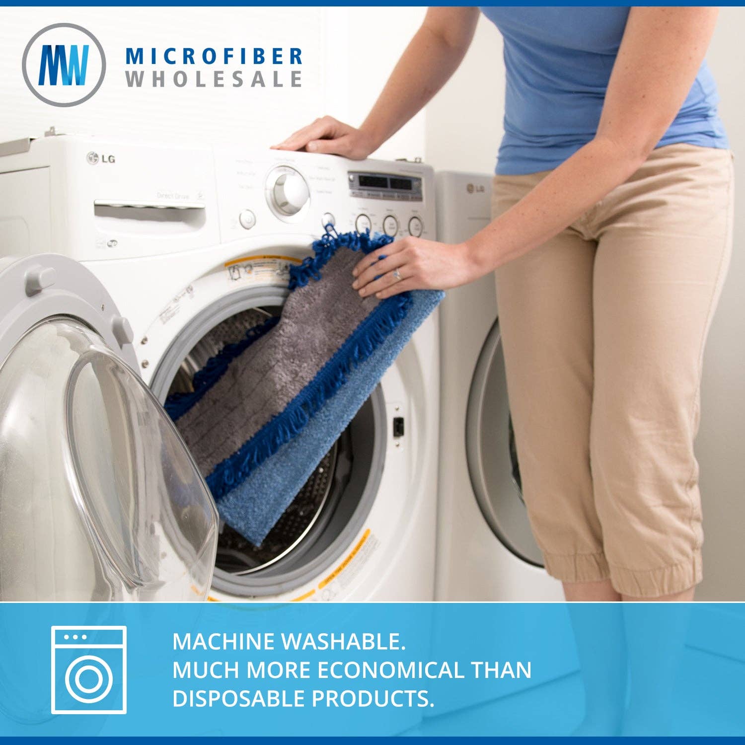 Microfiber Wholesale – Großhandel Mopps – Professionelles Mikrofasermopp-System 45 cm11