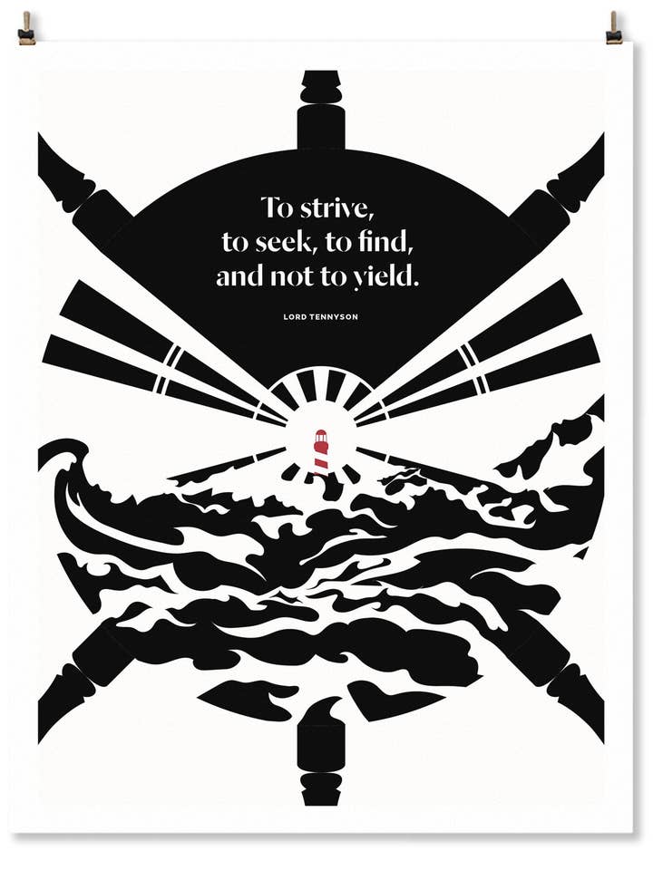 Impression artistique Tennyson 11 x 14 pour la vente par Obvious State