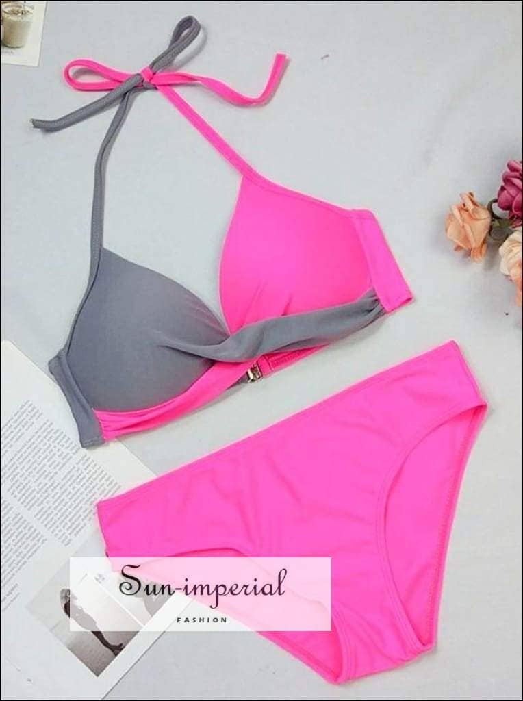 Sun Imperial - Wholesale Two Piece Swimsuit - Women's - Bikini Push up Swimwear Women Biquinis Swimsuit Swimming0
