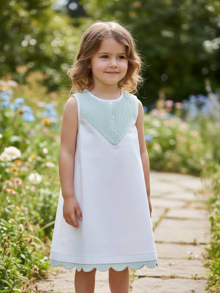 Eve Dress : POWDER BLUE : Infant : Toddler : Tween for wholesale by Yo Baby