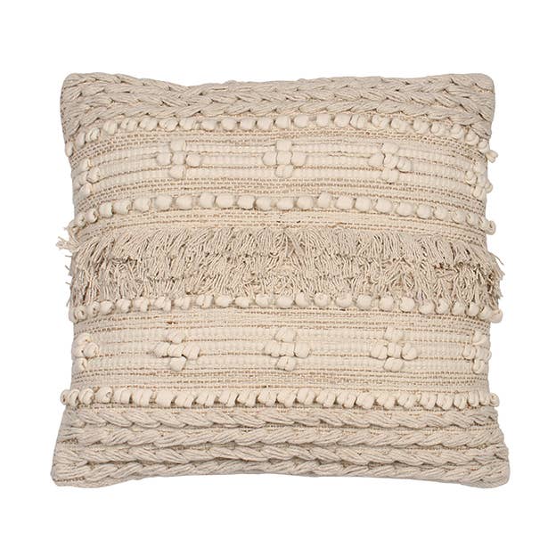 Hudson Cushion Cover Natural for wholesale by Harman Inc