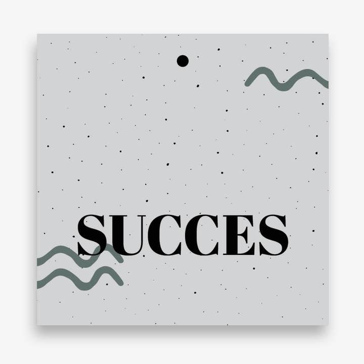 Etiquette cadeau - Success pour la vente par MOODZ design
