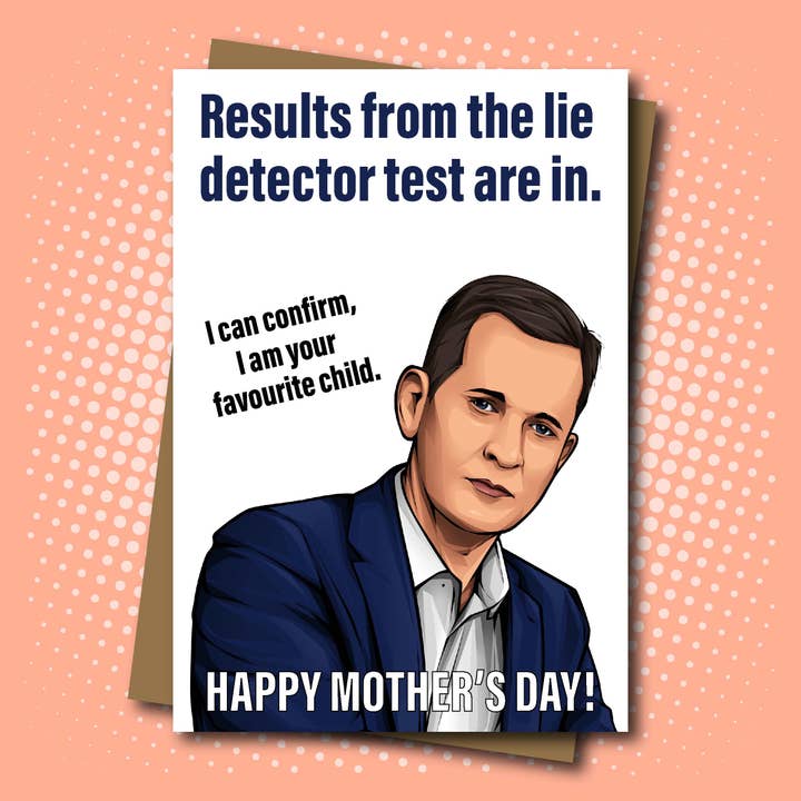 Jeremy Kyle Show beboet Mors Dag Lie Detector Test for engroshandel hos Maya Rose Creations