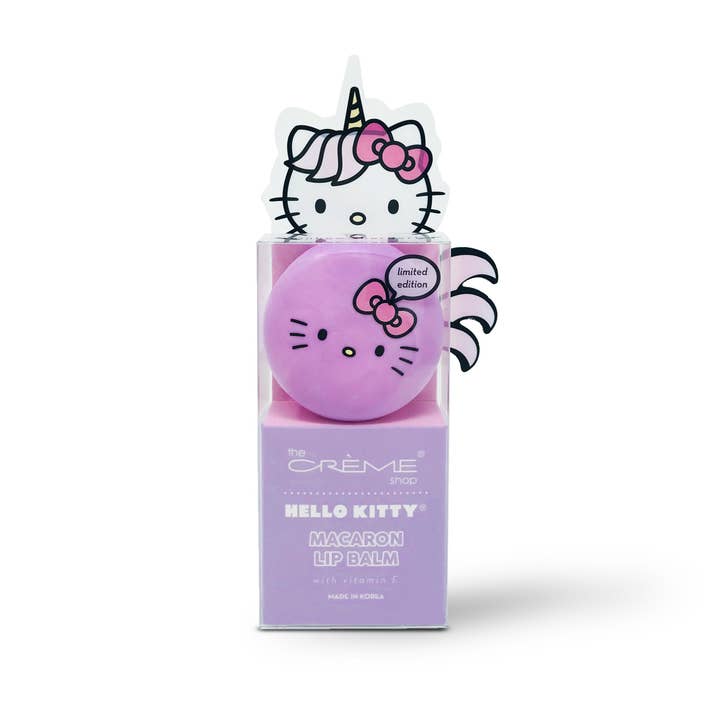 Hello Kitty Unicorn Macaron Lip Balm - Rainbow Sherbet for wholesale by GenFresh