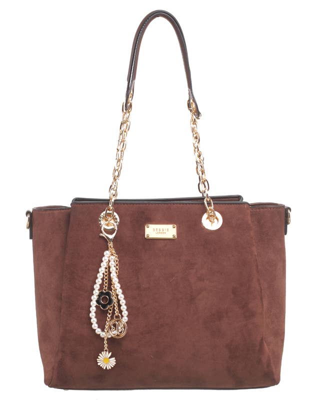Bessie London - Wholesale Shoulder Bag - Women's - GLAMOUR CHAIN SHOPPER BAG11
