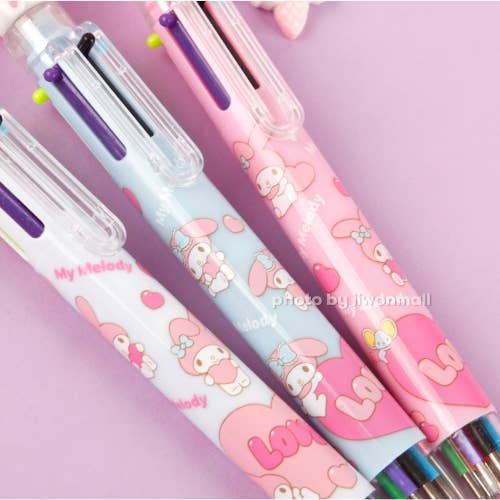 BCZShop - Wholesale Pen - SANRIO FIGURE 6-COLOR BALLPOINT PEN - MY MELODY3