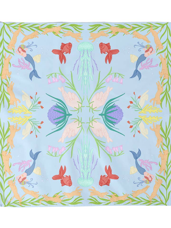 Pañuelo de sirena para venta al por mayor de Serein Co.