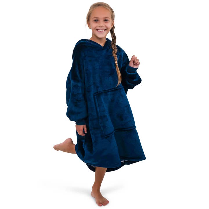 Smileify™ Hoodie Deken - Blauw - Kinderen voor wholesale door Smileify