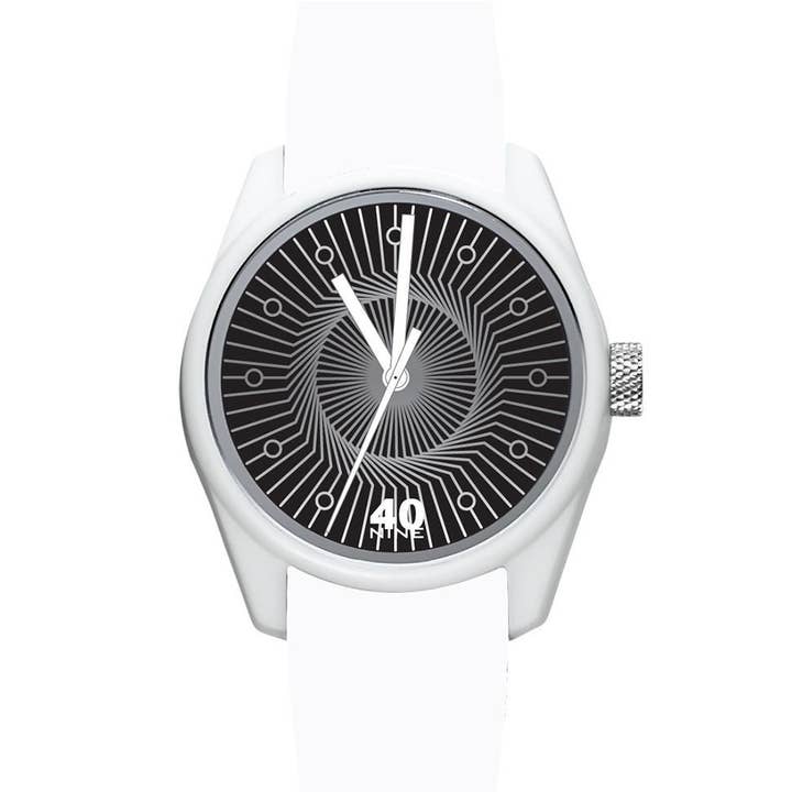 40Nine - Wholesale Wrist Watch - Men's - Beat Mens Watch - White1