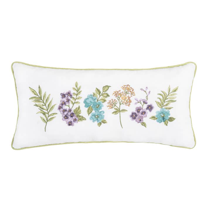 Carley Floral Throw Pillow for wholesale by C&F Home