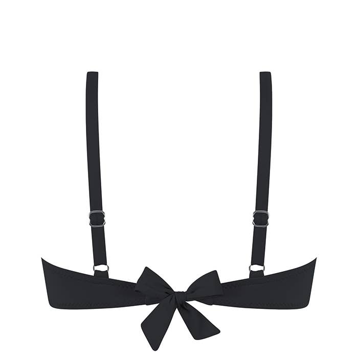 MrMiss Design Studio - Vendita all'ingrosso Top bikini - Donna - Chlamys Varia Reggiseno Bikini Balconette Non Imbottito-Nero