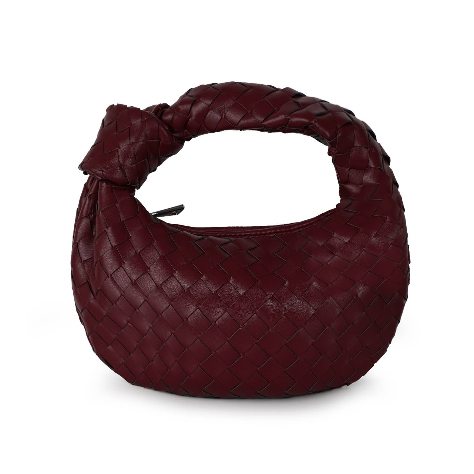 Little Trendy - Vente Sac à main avec poignée sur le dessus – femme - Sac tissé pour femme, sac à main noué en corne, Top Handle Bag12