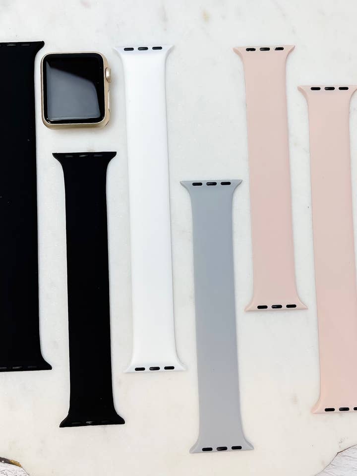 Cinturino per orologio Solo Loop in silicone per la vendita all'ingrosso da parte di Prep Obsessed Wholesale