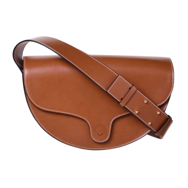 Lily Maxi Half Moon Bag - Perfect Tan for wholesale by C.Nicol