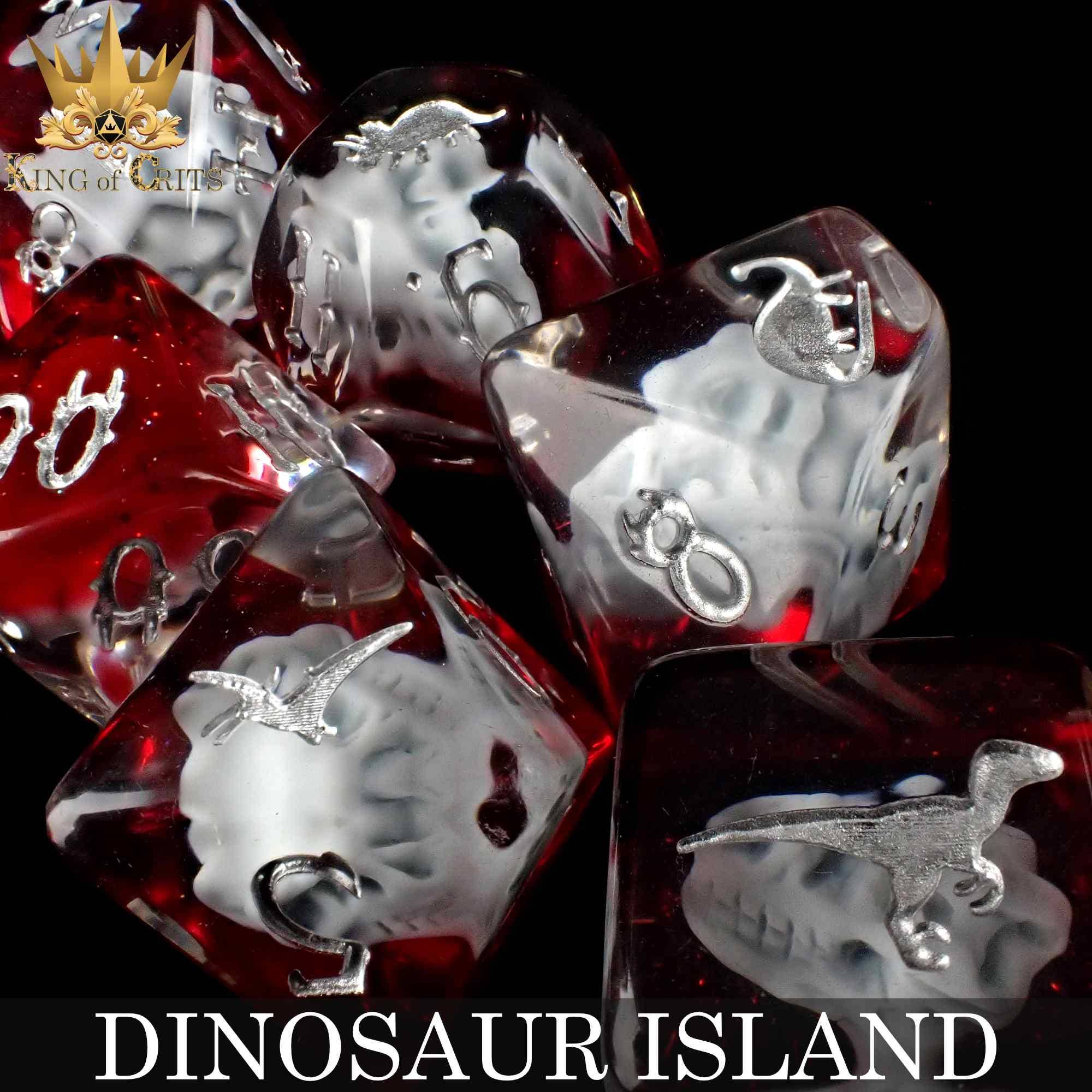 DNDDICE.COM - Wholesale Dice - Dinosaur Island - 11 Dice Set8