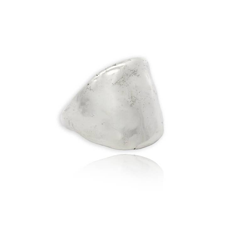 Dea Dia - Wholesale Signet Ring - The Protector Ring - Silver Shield Signet Ring