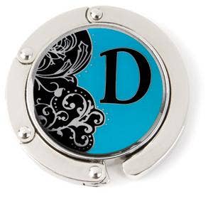 Alexx, Inc. - Wholesale Purse Hook/Hanger - Women's - Hang'em High® Monogram "D" Purse Hanger (SKU: 07-204)0