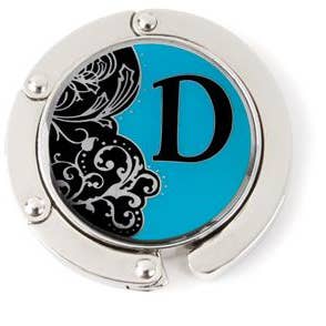 Alexx, Inc. - Wholesale Purse Hook/Hanger - Women's - Hang'em High® Monogram "D" Purse Hanger (SKU: 07-204)