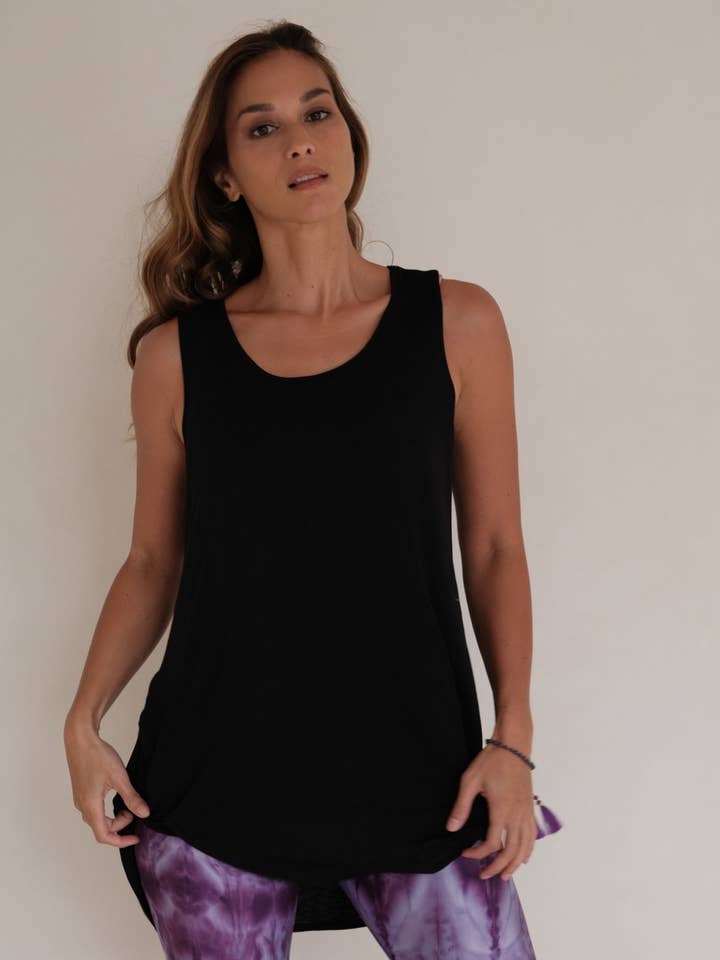 Free2Be Long Tank for wholesale by Hands To Hearts