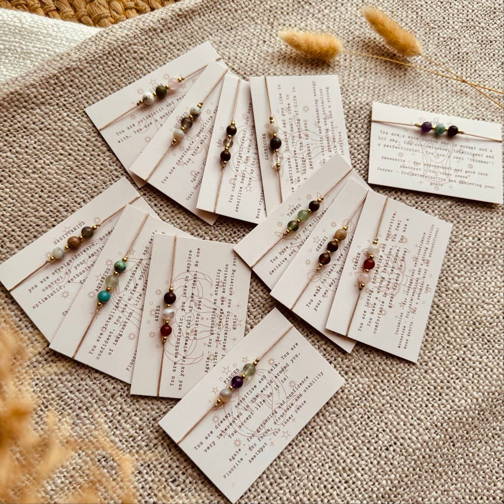 Typisch Shanna - Wholesale Beaded Bracelet - Entire Collection: Gemstone Bracelets, Constellations1