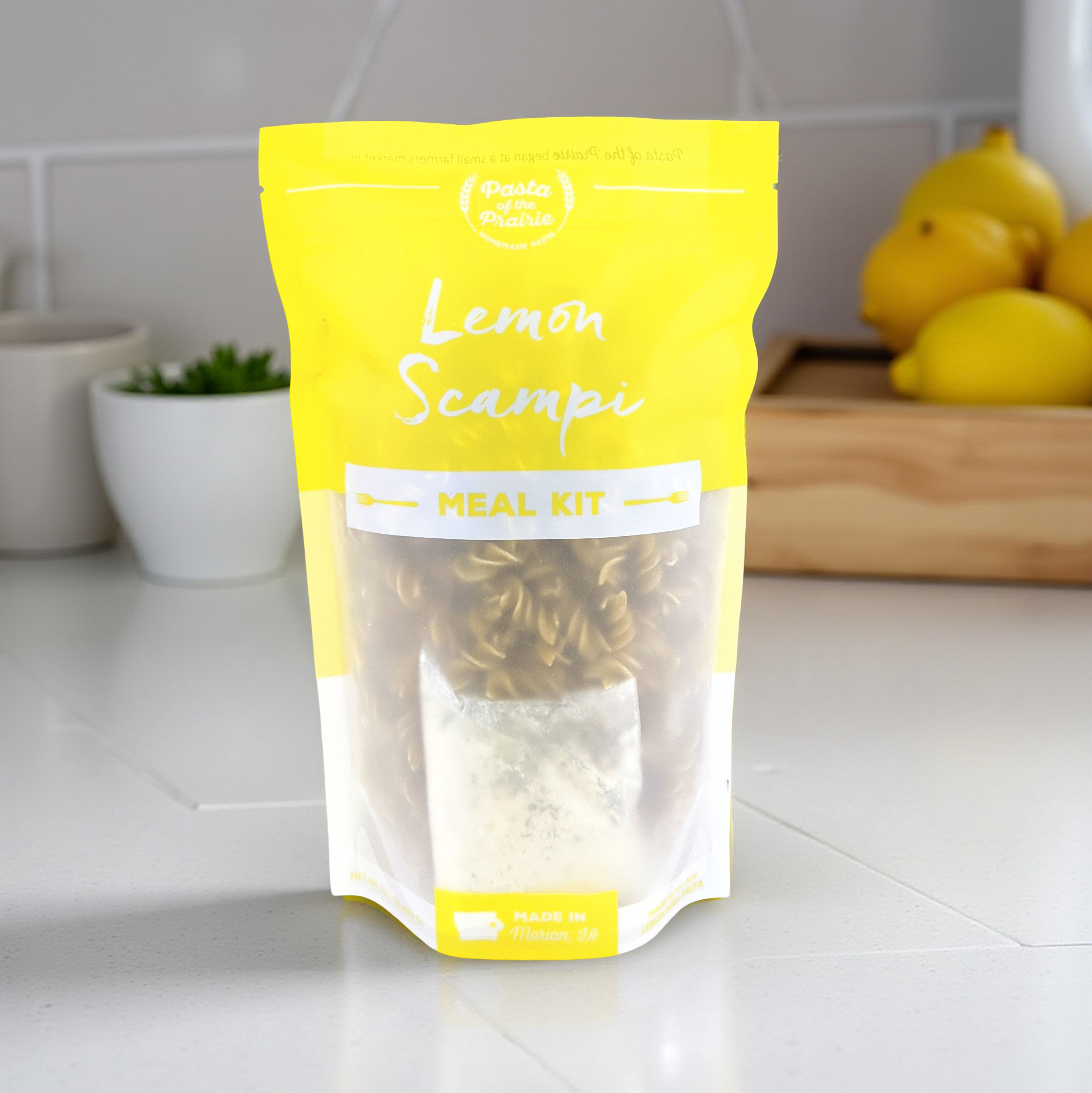 Pasta of the Prairie - Wholesale Pasta - Lemon Scampi Meal Kit2