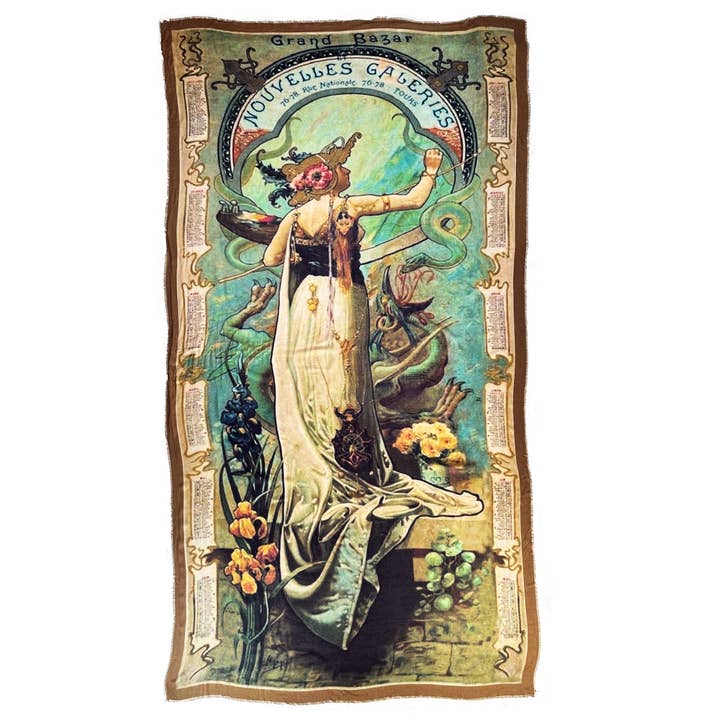 Blue Pacific - Wholesale Scarf - Women's - Grand Bazar Scarf1