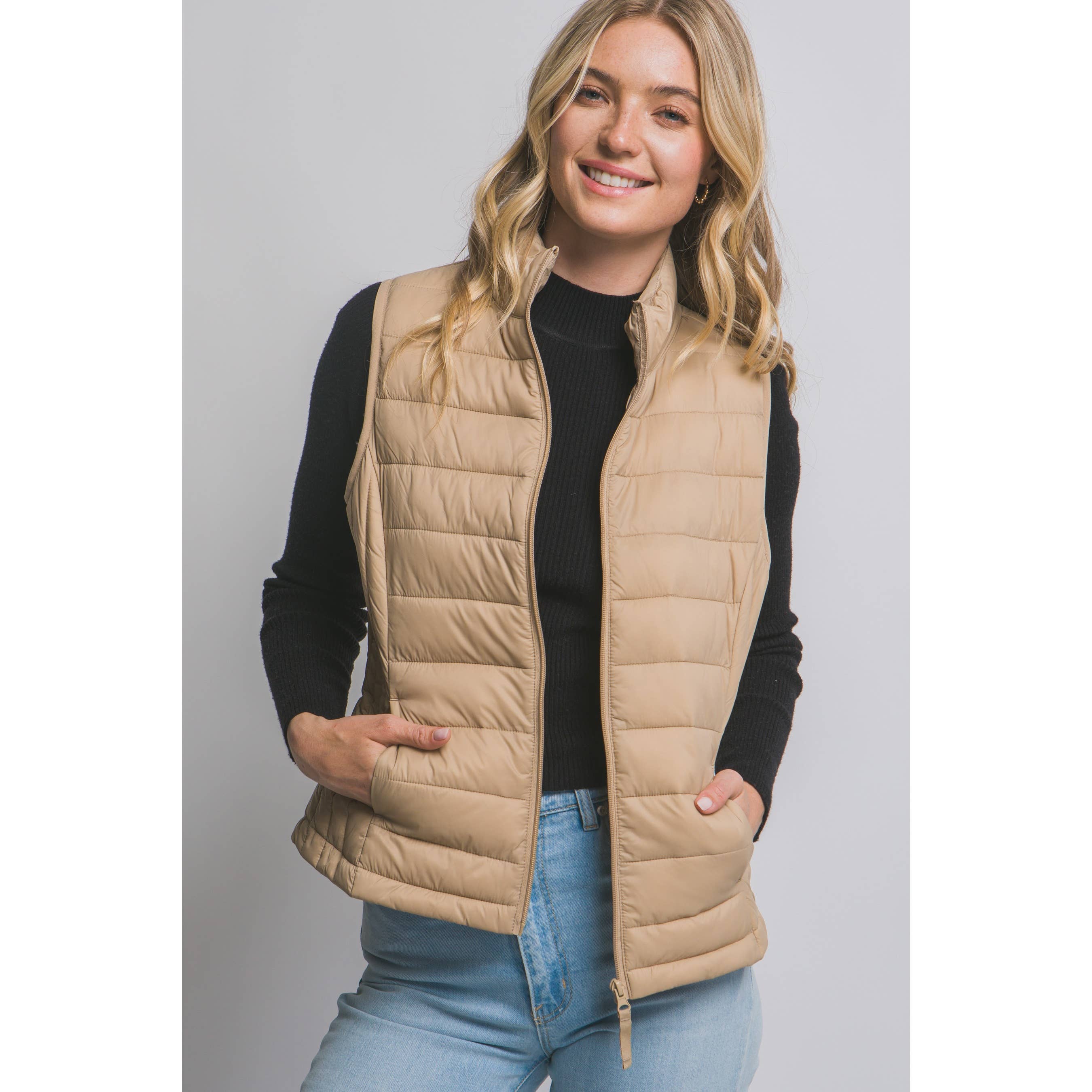 HiteJeans - Vendita all'ingrosso Gilè imbottito - Donna - Gilet imbottito ultraleggero2