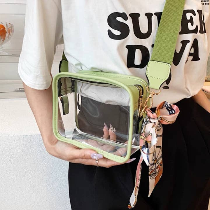 Raphael wonders - Wholesale Crossbody Bag - Women's - Multipurpose Clear Crossbody Purse