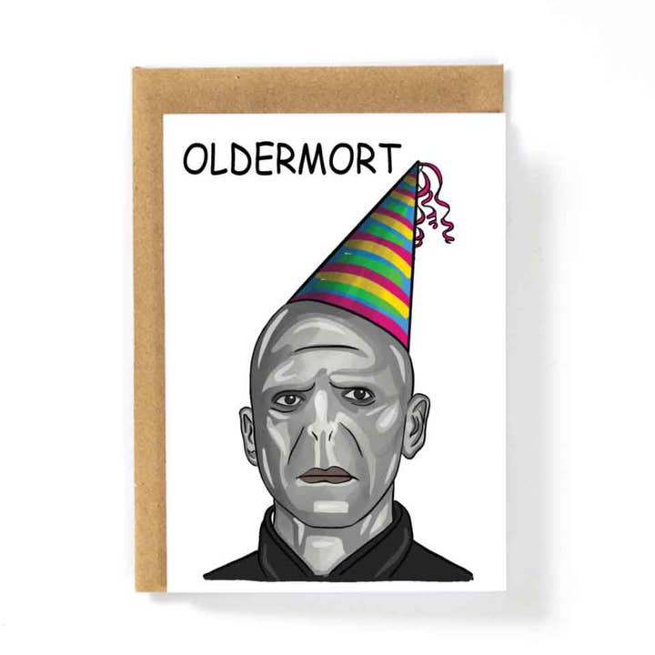 Feliz Aniversário Cartão Harry Oldermort por atacado de HotAvocado.com