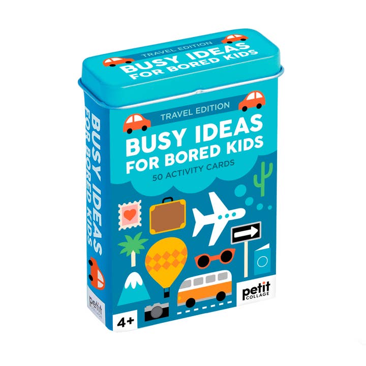 Chronicle Books - Wholesale Card Game - Busy Ideas for Bored Kids: Travel Edition