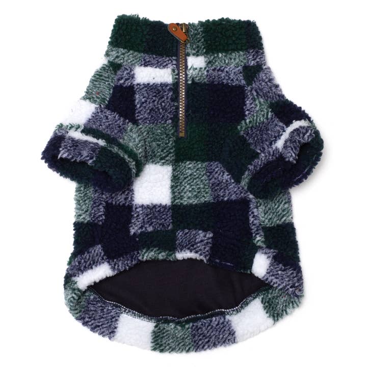 The Worthy Dog - Wholesale Pet Sweater - Dog - Quarter Zip Pullover