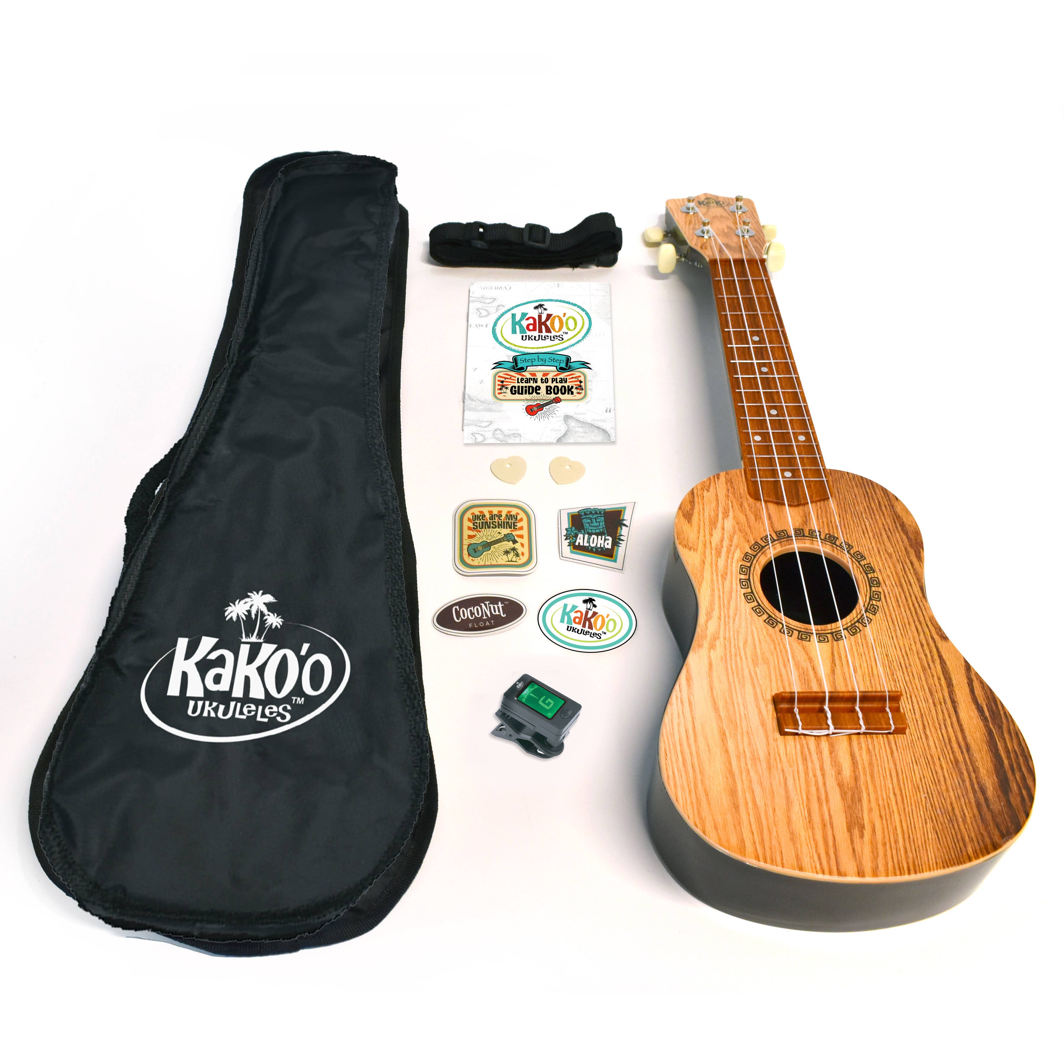 Coconut Outdoor - Wholesale Musical Instrument - KaKo'o Ukuleles - Assorted 6pk7
