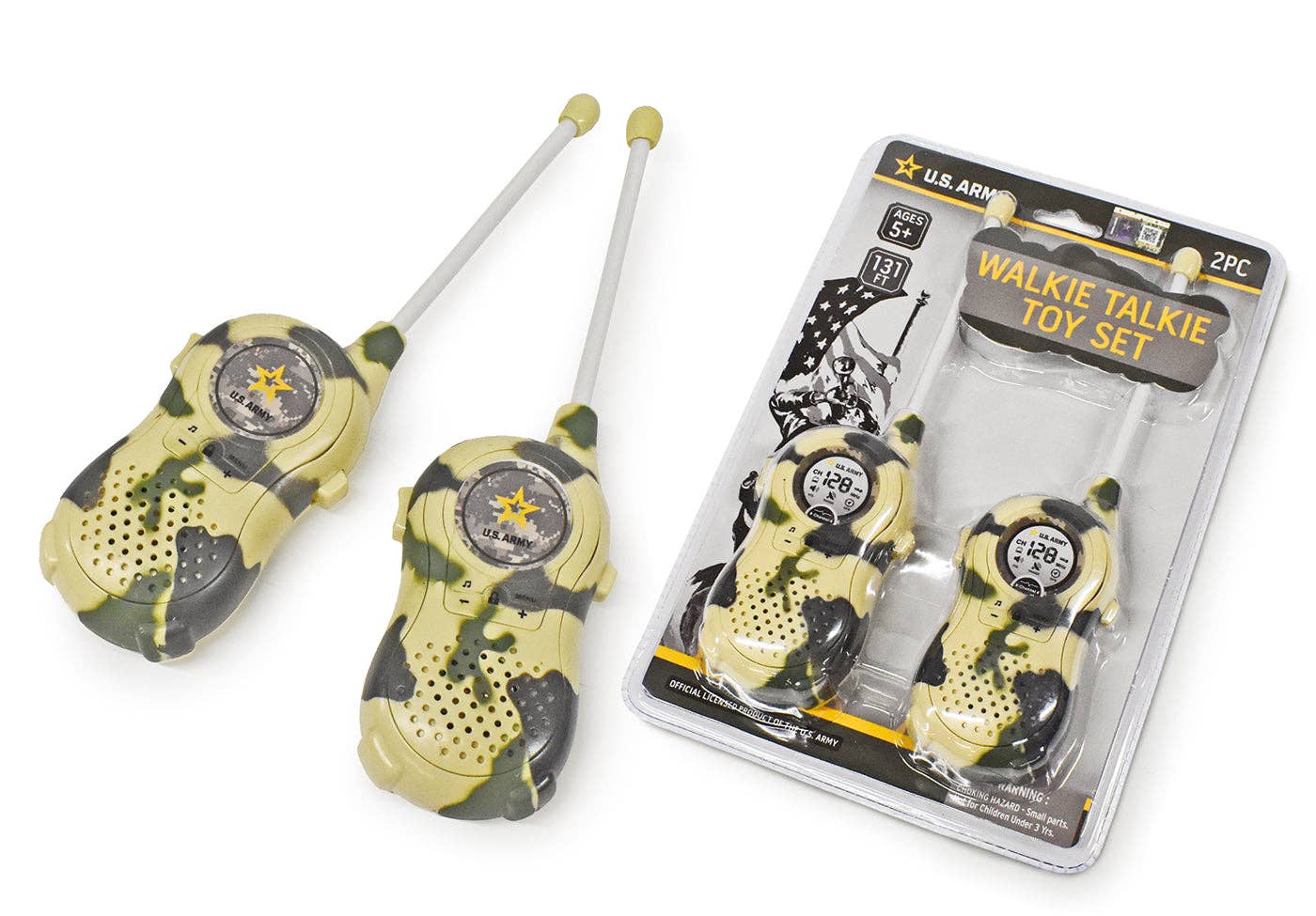 Infinite Basics - Wholesale Electronic Toy - Kids & Baby - US Army 2 Pc Walkie Talkie Set0