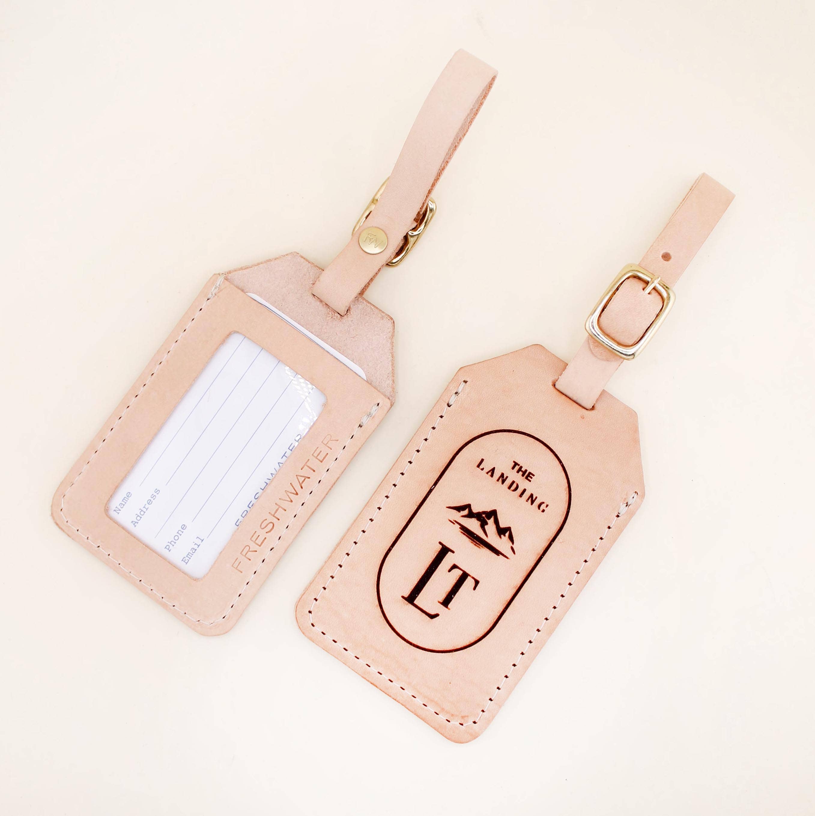 Freshwater Curated Goods – wholesale Bagageetikett – Custom Logo Bagage Tag1