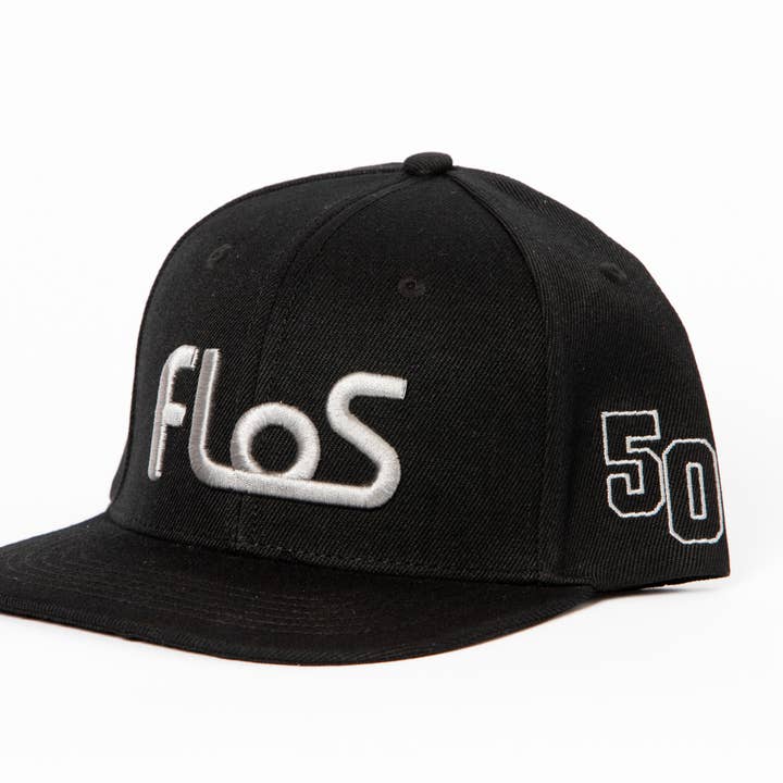 FLoS® 50 Yard Line Snapback Hat for wholesale by FASHION LINE OF SCRIMMAGE, "FLoS"