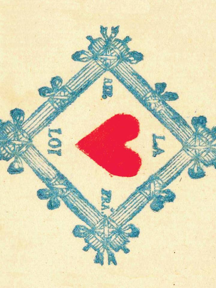 Coração KP055 por atacado de Cartolina Cards Inc.