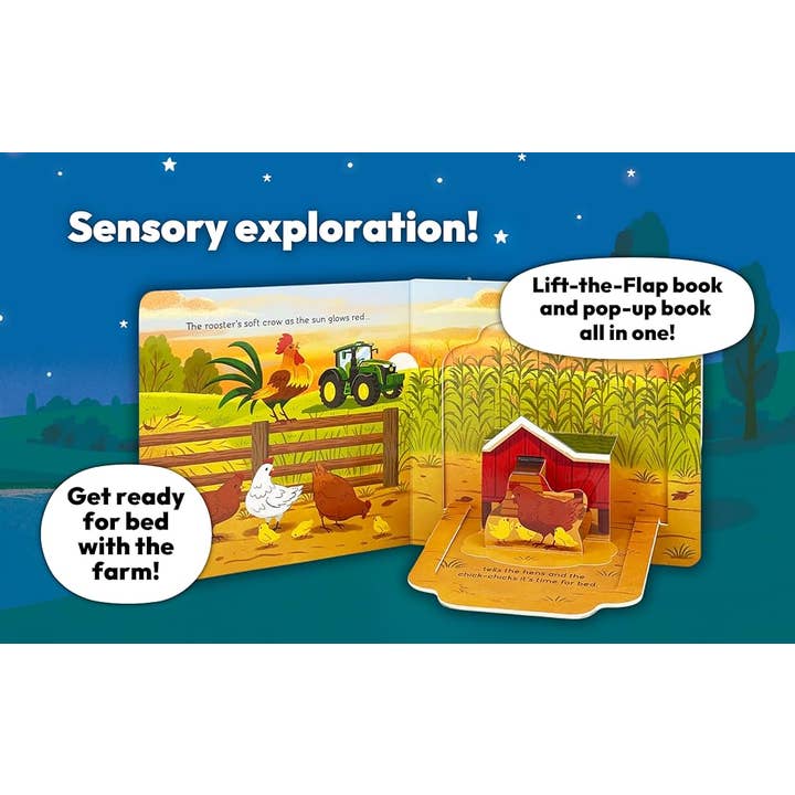 Cottage Door Press - Wholesale Book - Kids - John Deere Kids Good Night Tractor Lift a Flap Board Book5