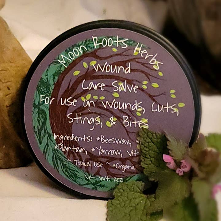 Wound Care Salve for wholesale by Moon Roots Herbs, LLC