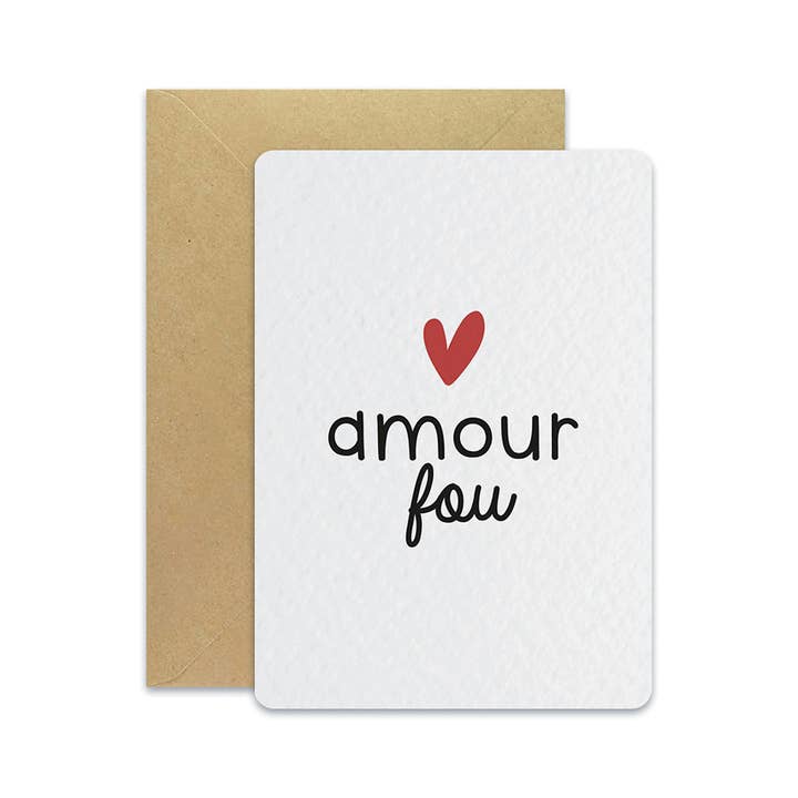 Amour Fou - Postcard for wholesale by Maison Joliette