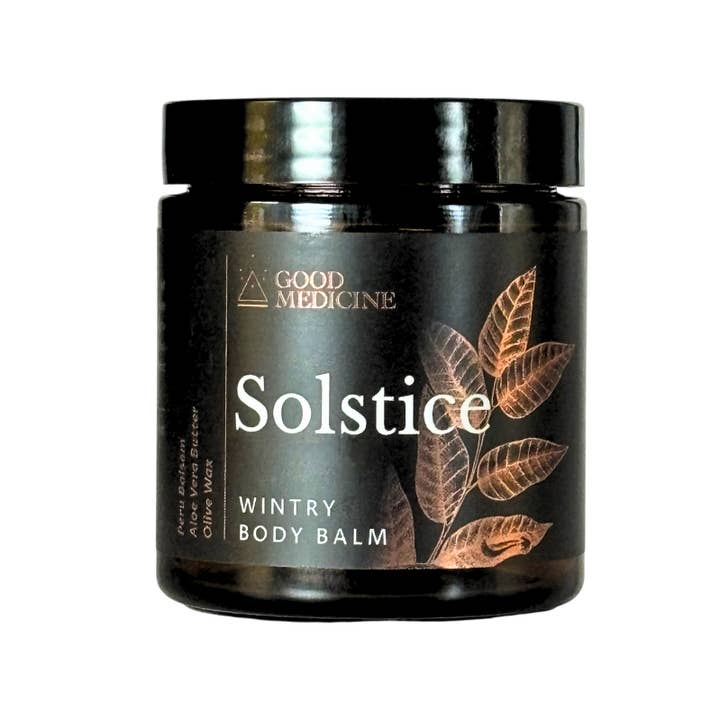 Solstice / wintry body balm for wholesale by Good Medicine Beauty Lab