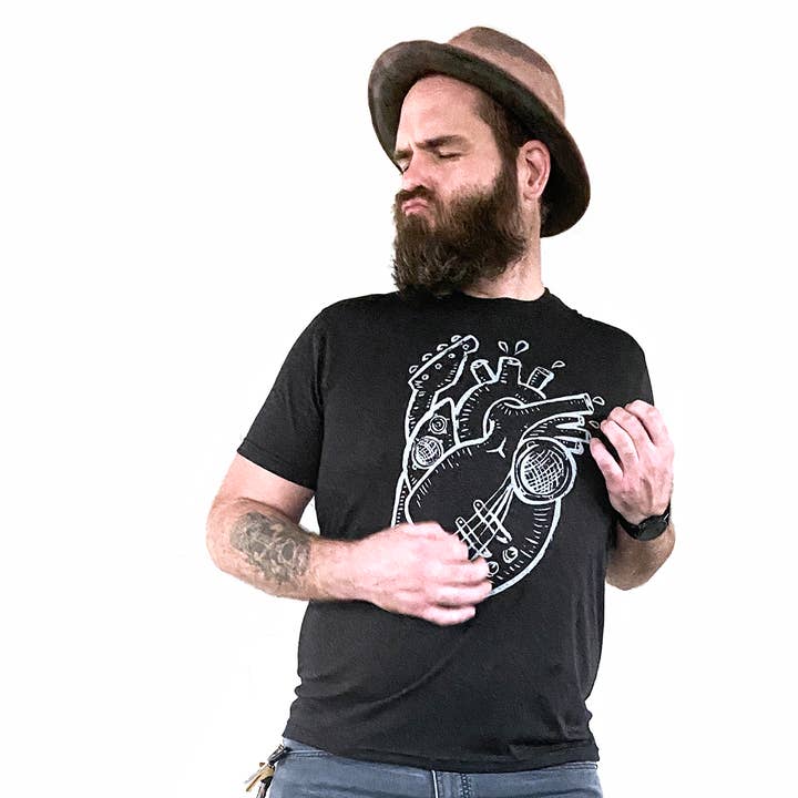 Beats Per Minute - Unisex tee for wholesale by Dowdy Studio