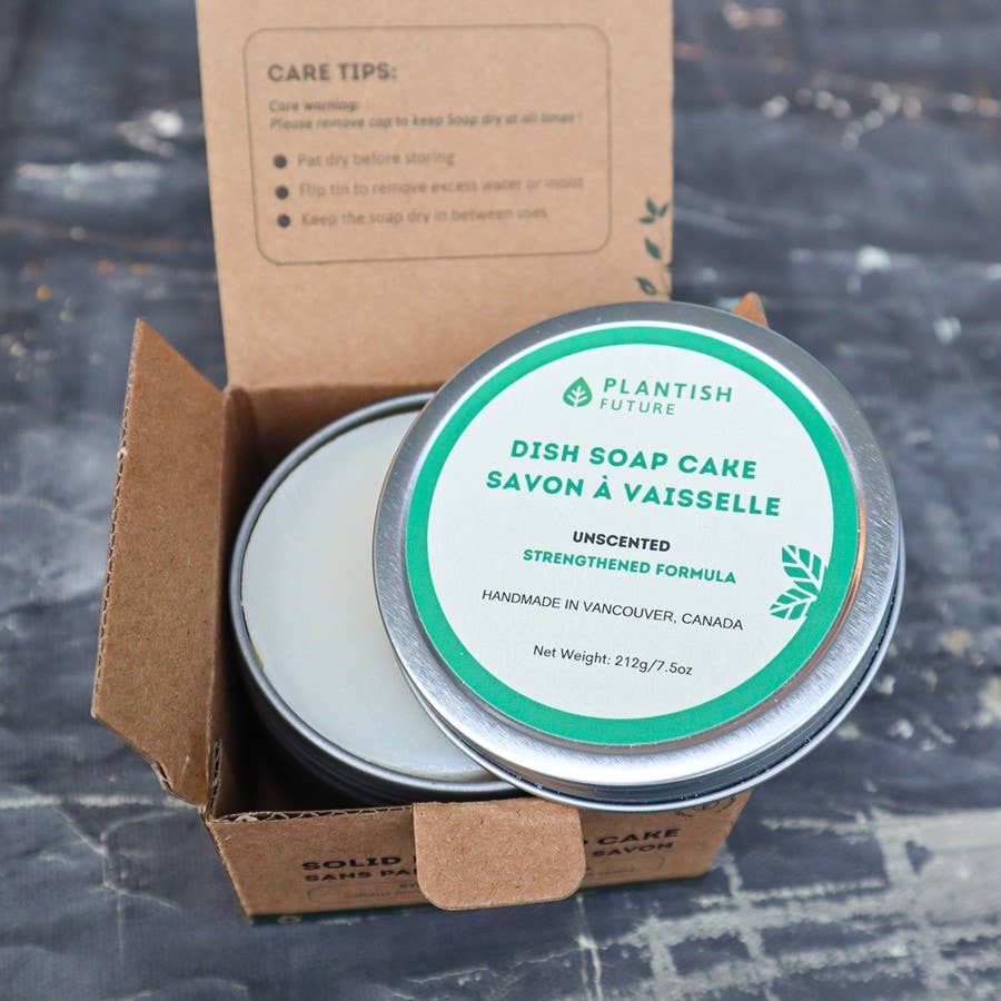 Plantish - Wholesale Dish Soap - Solid Dish Soap Cake - Strengthened Formula6
