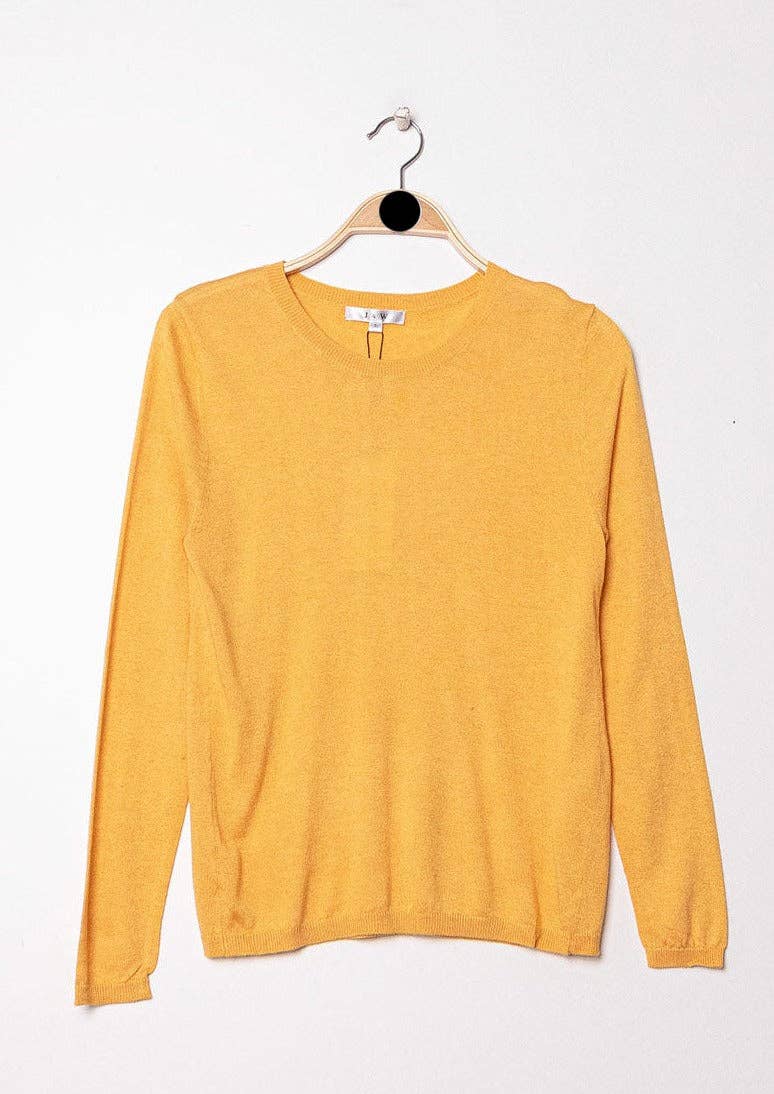 jw.atelier - Wholesale Knit Sweater - Women's - Round neck sweater in silk and cashmere27