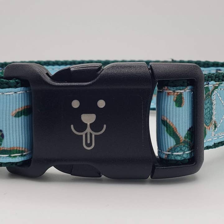 Collier vert pour tortue de mer de 1 po pour la vente par Scuttlebutt's Boutique