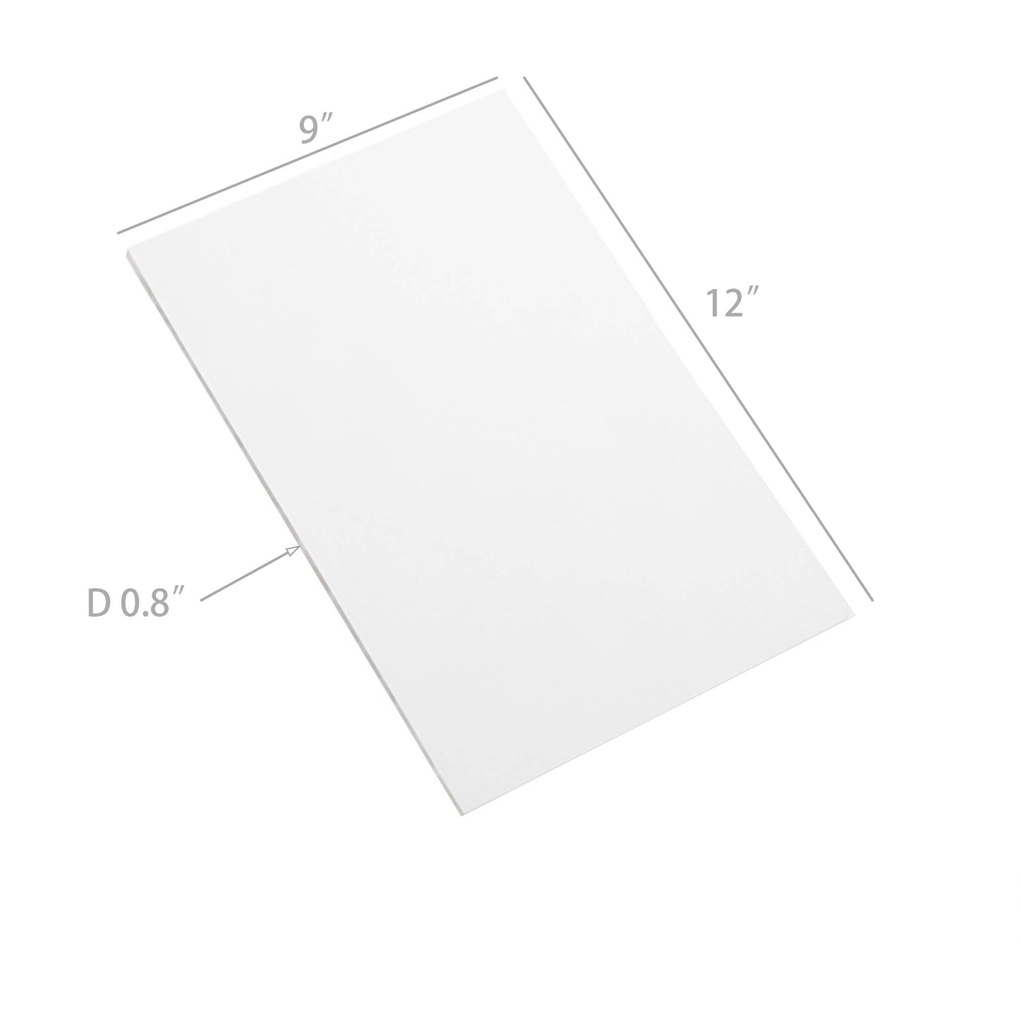FIXTUREDISPLAYS - Wholesale Craft Supplies - White EVA foam sheets crafts 30 pack 9X12 inches 2mm paper card making craft DIY 15630-9x12-30PK3