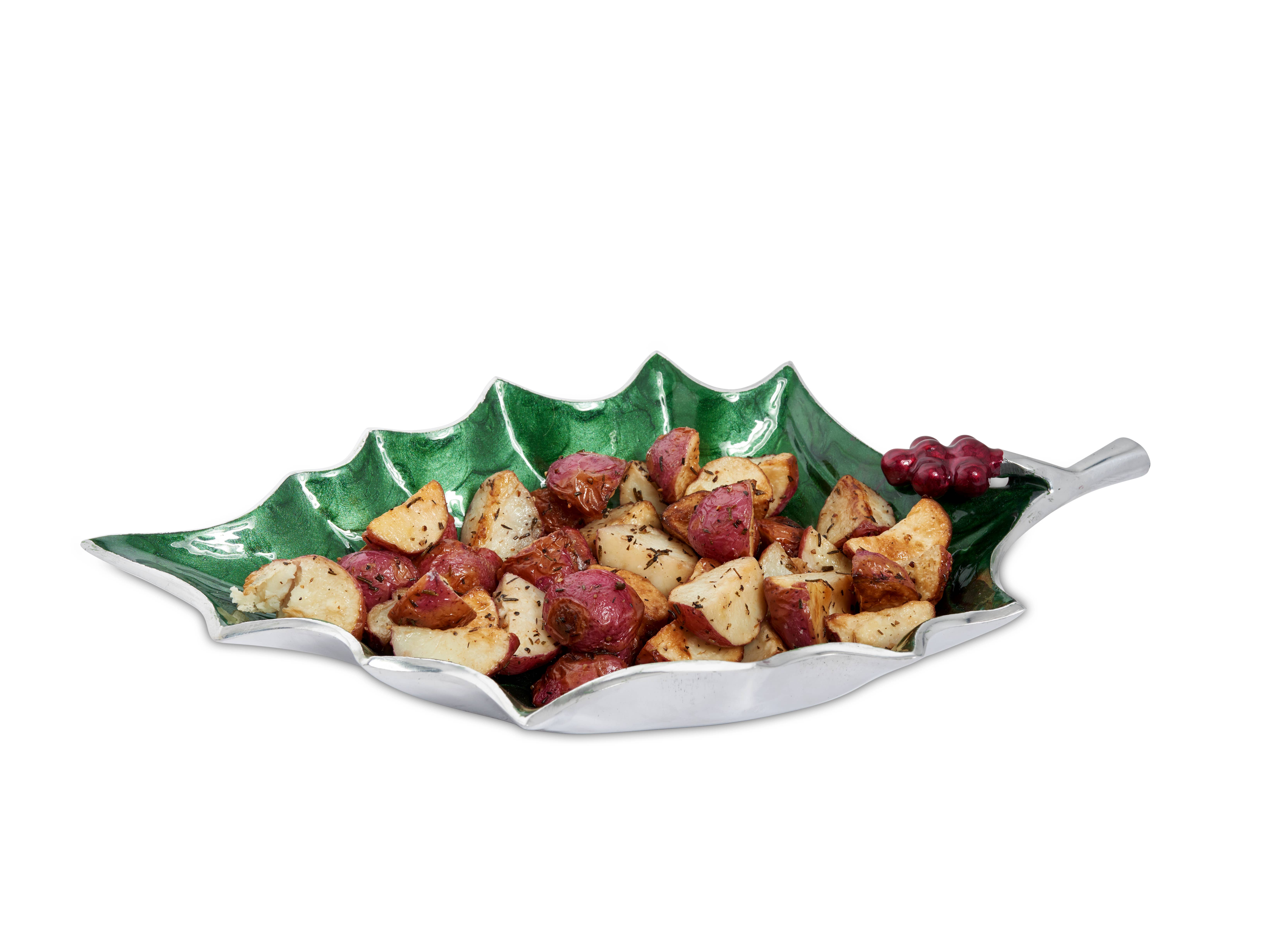 Julia Knight Inc. - Wholesale Serve Bowl - 17" Holly Sprig Bowl2